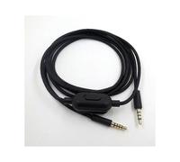 HK&Hanker Câble de remplacement de 2 m compatible avec les casques Logitech G Pro/G Pro X/G433/G233 - Câble audio 3,5 mm avec fonction