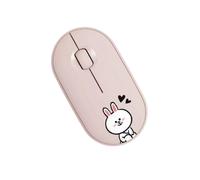 HK&Hanker Souris Bluetooth - Mini souris sans fil ultra-fine et silencieuse - Lapin