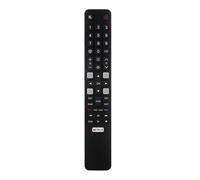 HK&Hanker Télécommande pour téléviseur TCL RC802N YAI3 YUI2 YU14 YUI1 YU11 65C2US 75C2US 43P20US U65S9906 U43P6006 Co