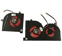 HK-part Ventilateur de rechange pour MSI GS63VR Series GS63VR 6RF GS63VR 7RF GS63VR Stealth Pro MS-16K2 MS-17B1 BS5005HS-U2L1 BS5005HS-U2F1