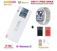 Hk11 Pro Max Montre Intelligente Originale 4Gb Rom Ai Robot Partage De Réseau Amoled Nfc Boussole Gps 3D Menu Chatgpt Montre Pour Ios Android.Sp-Black-Sp-Red.