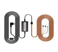 HK4 Kit de câbles Acc, kit de fils durs USB-C pour 229 Plus/Pro, WM1, T130, A119 mini 2, A329, protection basse tension pour mode stationnement et détecteurs de radar d'alimentation de caméra de bord