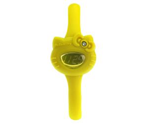 HK7123L-26 Watch HELLO KITTY Natural Rubber Yellow Yellow Woman
