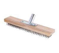 HKABCXT Balai Brosse ExtéRieur Accessoires de Brosse métallique à Long Manche for Sol, for intérieur et extérieur, Simple, for Nettoyer la pièce, Accessoire Balai Nettoyage(30cm)