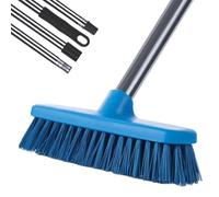 HKABCXT Balai Brosse ExtéRieur Brosses à récurer Long Manche for Nettoyer Les sols de Douche, Brosse Poils durs, carrelés Salle Bain