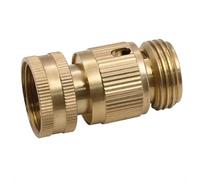 HKABCXT Connecteur Waterstop Connecteur Femelle et mâle en Laiton de 3/4 Pouces, connecteur Robinet Tuyau d'arrosage, raccords Rapides d'eau, Joint spécial for l'eau Lavage Voiture