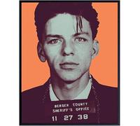 HKAHF AJWUQ Affiche d’Andy Warhol Frank Sinatra Illustrations murales d’Andy Warhol Peintures Nordiques sur Toile pour la déco du Salon Image 60x90cmx1 sans Cadre