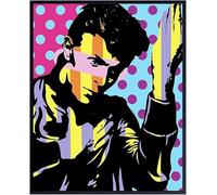 HKAHF AJWUQ Affiche de David Bowie Femme Art Mural Exposition rétro David Bowie Peinture Nordique sur Toile pour décor de Salon Image 15x20cmx1 sans Cadre