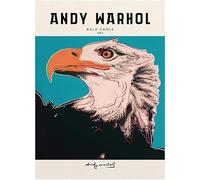 HKAHF AJWUQ Affiches célèbres d’Andy Warhol Art Mural d’Aigle Chauve Estampe Abstraite Peinture sur Toile Andy Warhol Tableau rétro pour la décoration du Salon 60x80cm sans Cadre