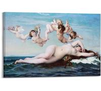 HKAHF AJWUQ Affiches La Naissance de Vénus Mythe de Vénus Art Mural Peinture Abstraite sur Toile Image rétro pour la déco du Salon 20x30cm sans Cadre