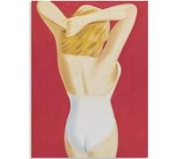 HKAHF AJWUQ Alex Katz Affiche Coca Cola Girl Art Mural Alex Katz Chagall Peinture Exposition Impressions sur Toile Alex Katz Photos pour Décoration Intérieure 15x20cm sans Cadre
