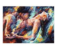 HKAHF AJWUQ Célèbre Affiche Cy Twombly Art Mural Cy Twombly Élégante Femme Peinture Abstraite sur Toile pour la Maison Décoration du Salon 60x80cmx1 sans Cadre