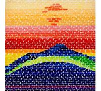 HKAHF AJWUQ célèbre Alma Thomas Affiche Champs Colorés Art Mural Tulipes Impressions Moderne Peinture sur Toile pour Salon Décor Photo 15x15cmx1 sans Cadre