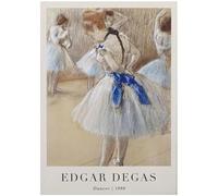 HKAHF AJWUQ Célèbre Art Mural d’Edgar Degas《Danseuse de Ballet》Affiche Tirages d’Edgar Degas Peinture Moderne sur Toile pour décoration de Salon 30x50cmx1 sans Cadre