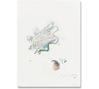 HKAHF AJWUQ Célèbre Cy Twombly Poster Magicien Impressions Cy Twombly Art mural abstrait Peinture sur toile pour la maison Salon Image 15 x 20 cm x 1 sans cadre