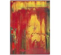 HKAHF AJWUQ Célèbre Cy Twombly Wall Art《 La Rose》Affiche Cy Twombly Peinture sur Toile Abstrait Esprit Pensées Impressions pour Salon Décor Photo 20x15cmx1 sans Cadre
