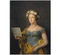 HKAHF AJWUQ célèbre Francisco Goya Toile Affiche Duchesse Art Mural Femme Exposition Impressions Peinture Moderne pour Décor Intérieur Photos 40x60cm sans Cadre