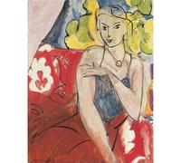 HKAHF AJWUQ Célèbre Henri Matisse Affiche 《Femme Assise》 Art Mural Abstrait Peinture sur Toile Henri Matisse Impressions pour Décoration Intérieure Photos 40x60cmx1 sans Cadre