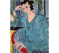 HKAHF AJWUQ Célèbre Henri Matisse Affiche Une Femme Hébété Art Mural Abstrait Peinture sur Toile Henri Matisse Impressions pour La Maison Décor Photos 15x20cmx1 sans Cadre