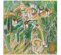HKAHF AJWUQ célèbre Raoul Dufy Affiche Paysage Rural Peinture sur Toile Raoul Dufy Art Mural Raoul Dufy Imprime pour Photo de décoration rétro 45x45cmx1 sans Cadre