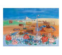 HKAHF AJWUQ Célèbre Raoul Dufy Affiches Island Life Wall Art Abstrait Toile Peinture Aquarelle Impressions Pour Salon Décoration Intérieure Photos 60x40cm Sans Cadre