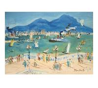 HKAHF AJWUQ Célèbre Raoul Dufy Affiches Petits Animaux Art Mural Abstrait Toile Peinture Aquarelle Impressions pour Salon Maison Décor Photos 20x15cm sans Cadre