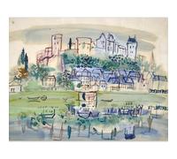 HKAHF AJWUQ Célèbre Raoul Dufy Art Mural Raoul Dufy Peinture sur Toile Musées de la Nouvelle-Orléans Affiche Raoul Dufy Estampes pour Fauvisme Décoration Image 30x50cmx1 sans Cadre