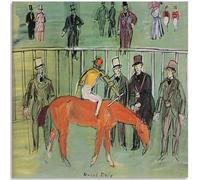 HKAHF AJWUQ Célèbre Raoul Dufy Exposition Art Mural Le Taureau Affiche Raoul Dufy Peinture sur Toile Raoul Dufy Impressions pour Rétro Décoration Photo 20x20cmx1 sans Cadre
