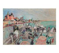 HKAHF AJWUQ Célèbre Raoul Dufy Exposition Art Mural《Statue De Vase》Affiches Bisonisme Impression Raoul Dufy Peinture sur Toile pour Salon Décor Photo 50x30cm sans Cadre