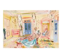 HKAHF AJWUQ célèbre Raoul Dufy Wall Art Affiches abstraites L’Homme sur la Chaise Peinture sur Toile Raoul Dufy Impressions Maison Salon Décor Photo 15x20cmx1 sans Cadre