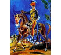 HKAHF AJWUQ célèbre Raoul Dufy Wall Art Affiches abstraites 《Parcelle 19 》Peinture sur Toile Raoul Dufy Impressions Nordic Home Salon Salon Décor Photo 30x40cmx1 sans Cadre