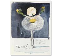 HKAHF AJWUQ Célèbre Salvador Dali Affiche 《Danse des Pissenlits》Art Mural Salvador Dali Peinture sur Toile Salvador Dali Impressions pour Décoration Intérieure Photo 50x70cm sans Cadre