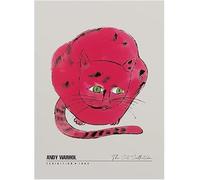 HKAHF AJWUQ Célèbres Affiches d’Andy Warhol Art Mural Red Sam Imprimé Abstrait Peinture sur Toile Andy Warhol Image rétro pour la déco du Salon 60x90cm NO Cadre