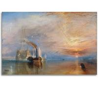 HKAHF AJWUQ Célèbres Affiches de William Turner, Art Mural de voilier, Impression Abstraite de la Peinture sur Toile William Turner, Tableau rétro pour la décoration du Salon, 50x70cm sans Cadre