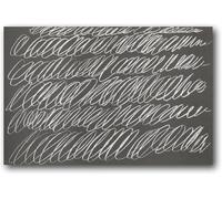 HKAHF AJWUQ Célèbres Affiches Twombly Lignes Noires et Blanches Art Mural Impression Abstraite Peinture sur Toile Twombly Tableau rétro pour la déco du Salon 30x40cm sans Cadre