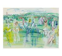 HKAHF AJWUQ Célèbres Raoul Dufy Affiches Confortable et Cool Art Mural Abstrait Peinture sur Toile Aquarelle Impressions pour Salon Décoration intérieure Photos 70x50cm sans Cadre