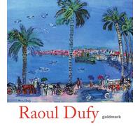 HKAHF AJWUQ Célèbres Raoul Dufy Posters Le Bord de mer Wall Art Abstrait Peinture sur Toile Aquarelle Impressions pour Salon Décoration D’intérieur Photos 20x15cm sans Cadre