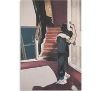 HKAHF AJWUQ Francis Bacon Affiche 《Parlez à Une Personne》Exposition Art Mural Alex Katz Peintures sur Toile Impressions rétro pour la décoration de la Chambre Photo 30x40cmx1 sans Cadre