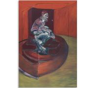 HKAHF AJWUQ Francis Bacon Affiche 《Portraits de Personnages》 Art Mural Alex Katz Tails PEINTURES Retro Prints pour LA DÉCORATION DE LA Soir