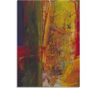 HKAHF AJWUQ Gerhard Richter Wall Art Gerhard Richter Tela di Canapa Pittura Poster Famoso Colore Graffiti Immagine Stampe d'arte astratte per Home Decor 30x40cm Senza Cornice