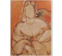 HKAHF AJWUQ Henri Matisse Affiche sans Visage Homme Art Mural Henri Matisse Impressions Abstrait Peinture sur Toile Photo Nordique pour Salon Décor 35x50cmx1 sans Cadre