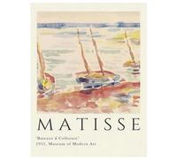 HKAHF AJWUQ Henri Matisse Affiches Musée De L’Art Moderne Art Mural Matisse Impressions Matisse Peinture sur Toile pour Salon Chambre Décor Photos 30x50cm sans Cadre