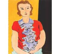 HKAHF AJWUQ Henri Matisse Art Mural Portrait Poster Matisse Bleu Périodes Estampes Célèbre Peinture sur Toile Style Moderne Image pour Décoration De La Maison 15x20cmx1 sans Cadre