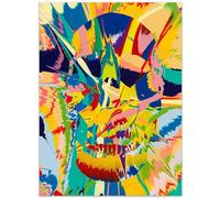 HKAHF AJWUQ Hirst Damien Affiche Belle Plante Toile Peinture Hirst Damien Art Mural Hirst Damien Impressions pour Rétro Décoration Photo 20x30cmx1 sans Cadre