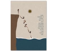 HKAHF AJWUQ International Yoga Wall Art Posters Impressions positives et optimistes Fitness Peinture sur Toile pour Salon Home Decor Photos 20x30cm sans Cadre