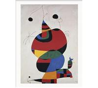 HKAHF AJWUQ Joan Miro Affiches Genius Painter Wall Art Coloré Soleil Impressions Joan Miro Peinture sur Toile Joan Miro Photo pour Salon Décor 30x50cm sans Cadre
