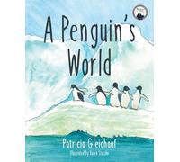 HKAHF AJWUQ Patricia Gleichauf Affiche Un Monde de Pingouin Art Mural Antarctique Pingouin Impressions Moderne Peinture sur Toile pour Salon Décor Photo 60x80cmx1 sans Cadre