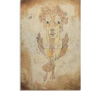 HKAHF AJWUQ Paul klee Affiche 《Histoire Ange》Art Mural Paul klee Exposition Peintures sur Toile Impressions rétro pour la décoration de la Chambre Image 60x80cmx1 sans Cadre
