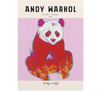 HKAHF AJWUQ Poster célèbre Andy Warhol The Panda Art mural Andy Warhol Impression sur toile rétro nordique pour salon 40 x 60 cm x 1 sans cadre