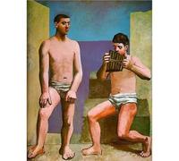 HKAHF AJWUQ Poster d'exposition Pablo Picasso Flûte Pan Art mural Pablo Picasso Impression sur toile pour décoration d'intérieur Photos 30 x 50 cm Sans cadre